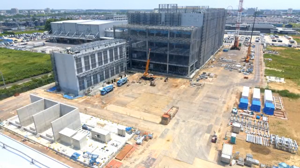 TOK1 Phase 3 construction, published with the operator’s topping-out update on 14 August 2024.