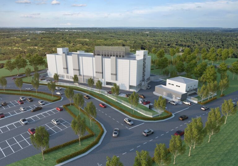 Architectural rendering: Bridge Data Centres MY03 campus.