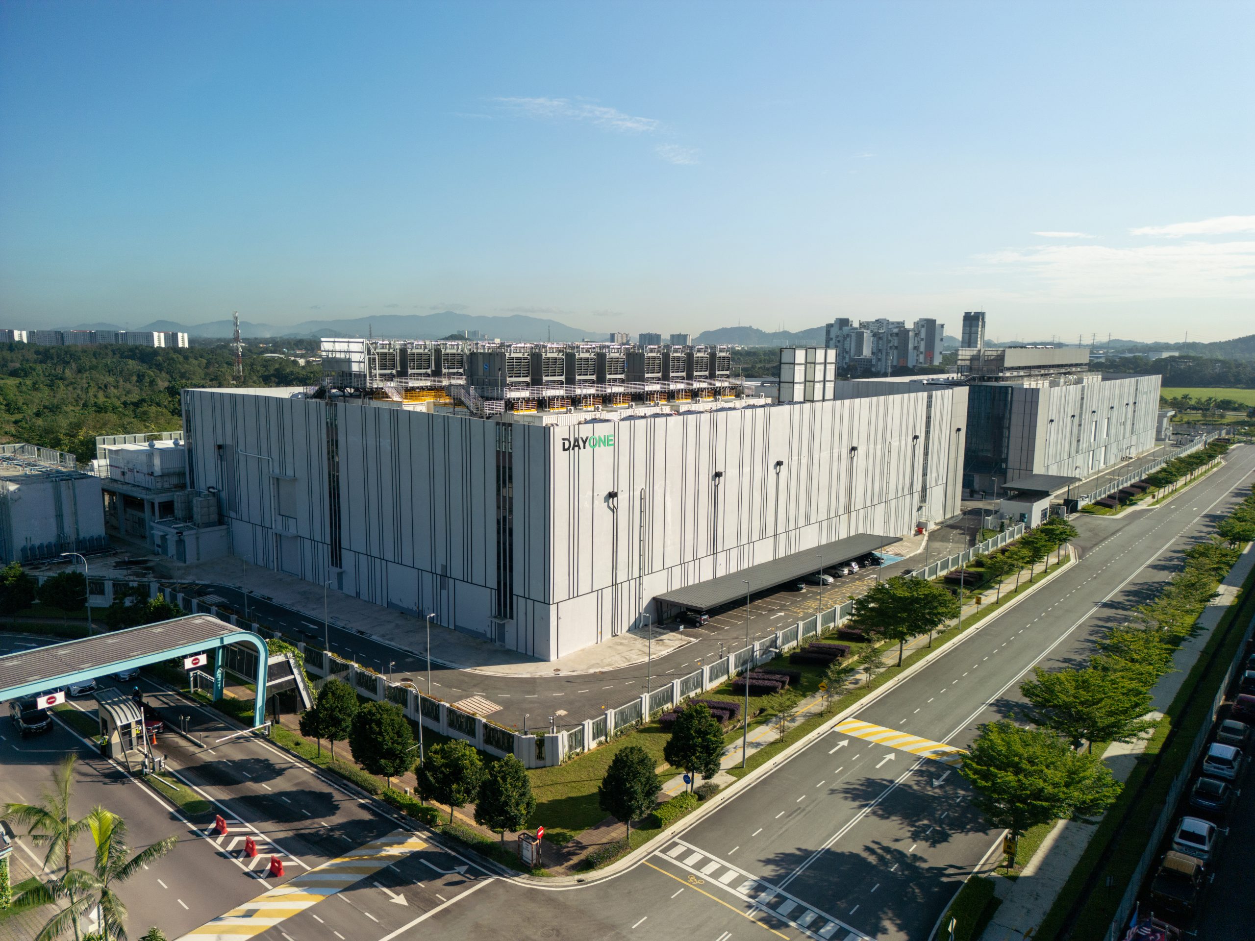 Property exterior: DayOne Nusajaya Tech Park campus.