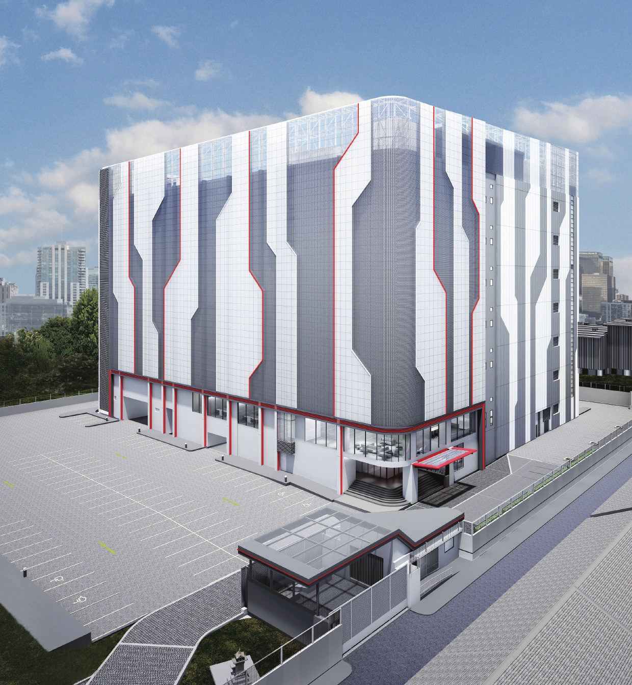 Architectural rendering: STT Bangkok 1.