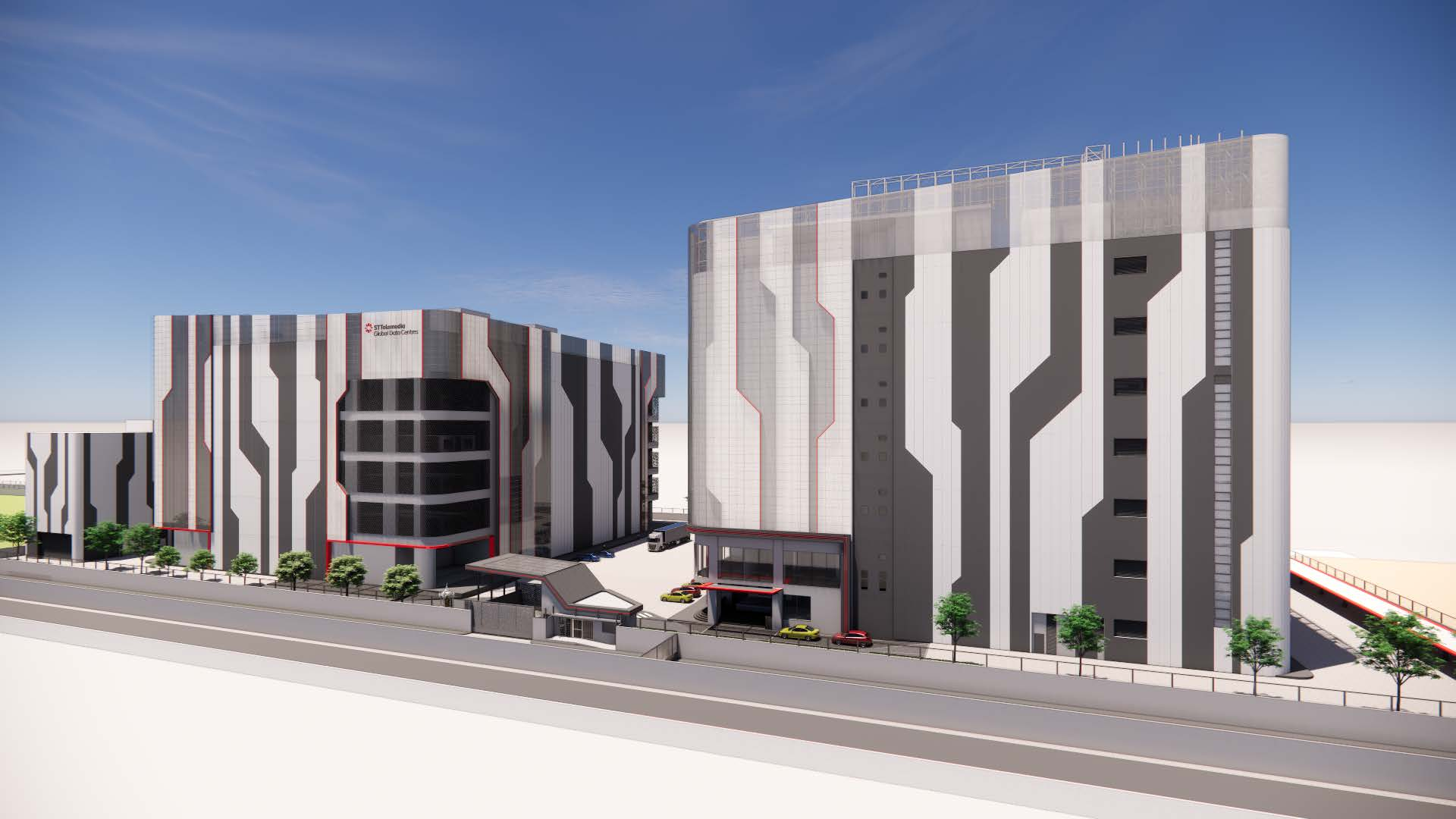 Architectural rendering: STT Bangkok 2.