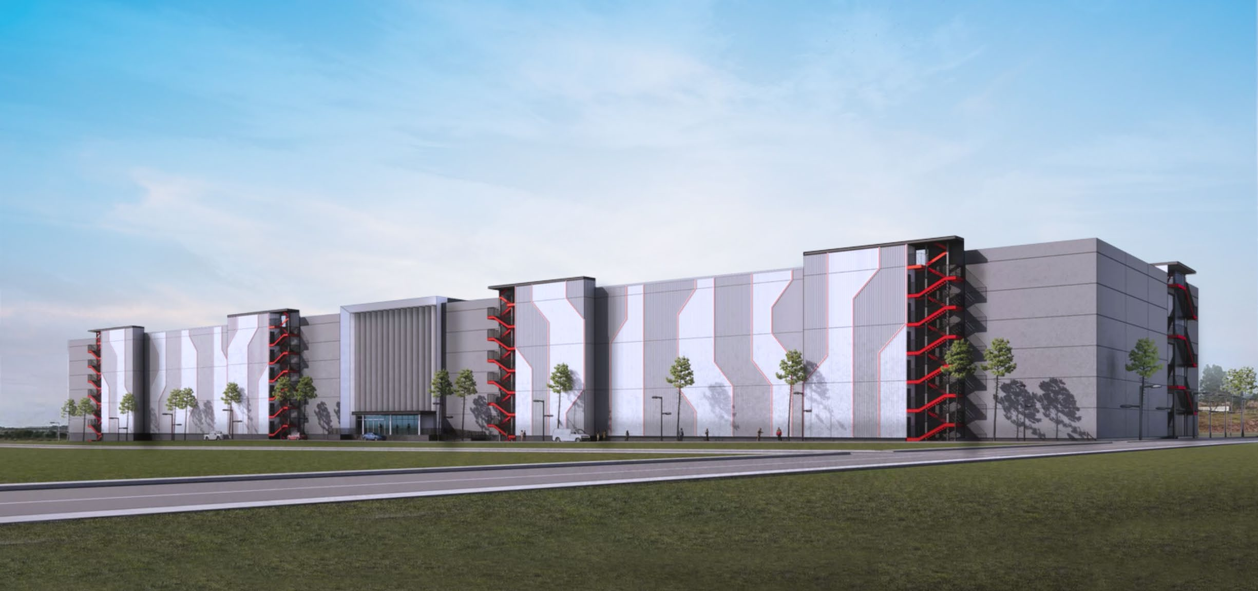 Architectural rendering: STT Jakarta 2.