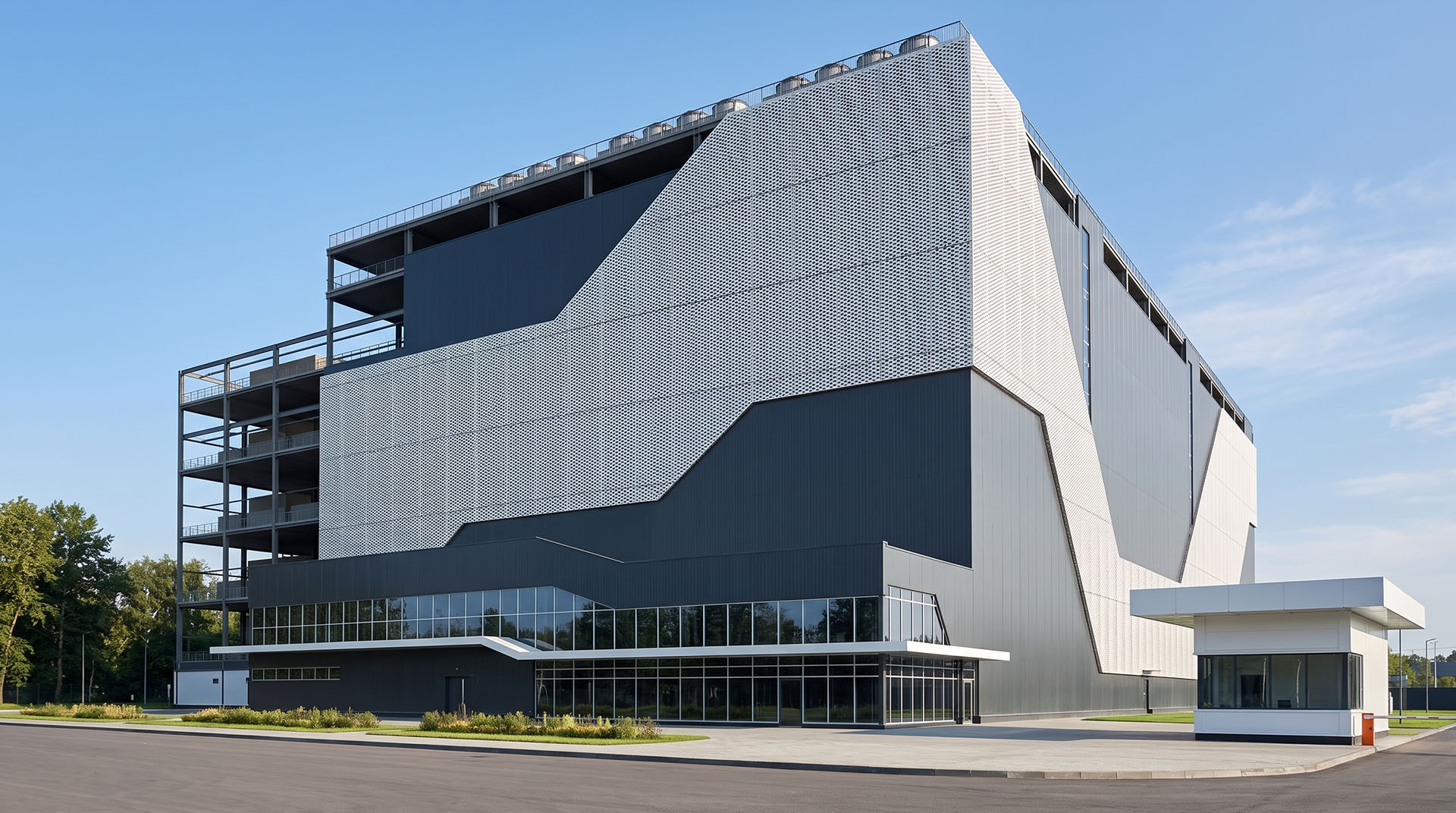 Architectural rendering: BDx CGK5 Suryacipta campus.