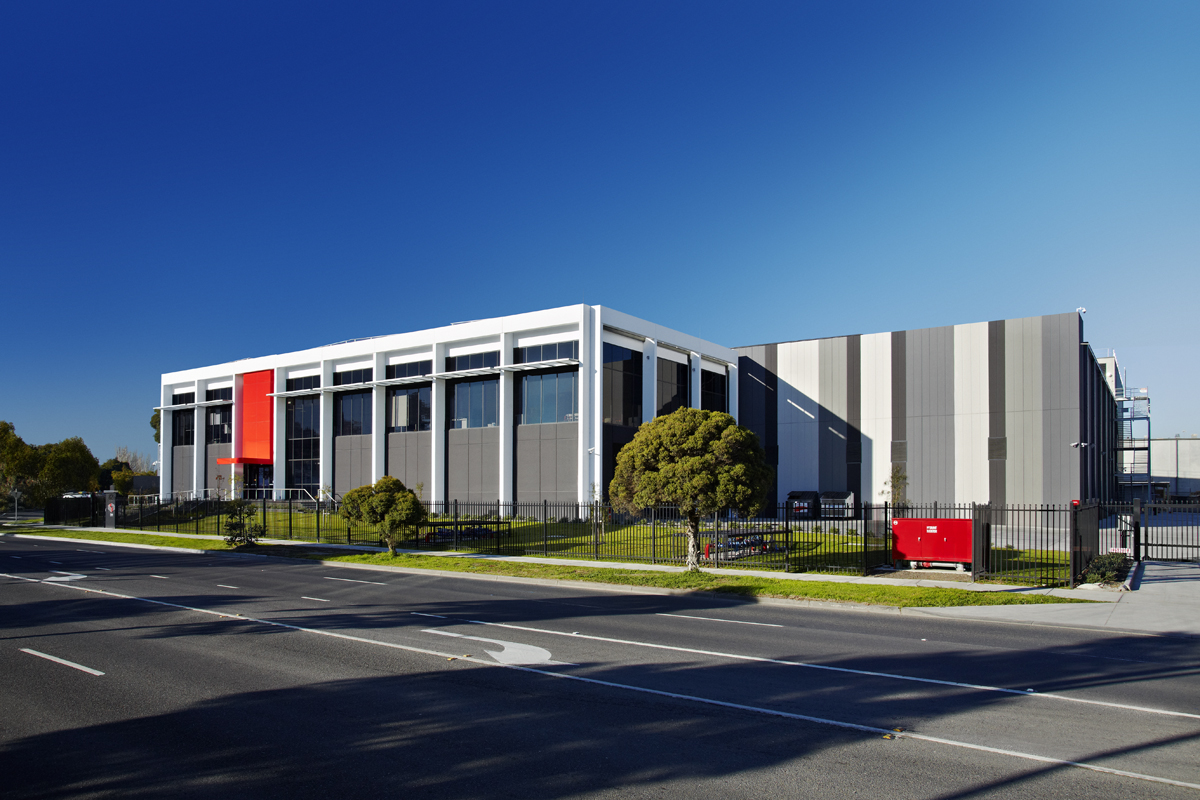 M1 Melbourne exterior hero, labelled by NEXTDC; direct visual inspection unavailable.