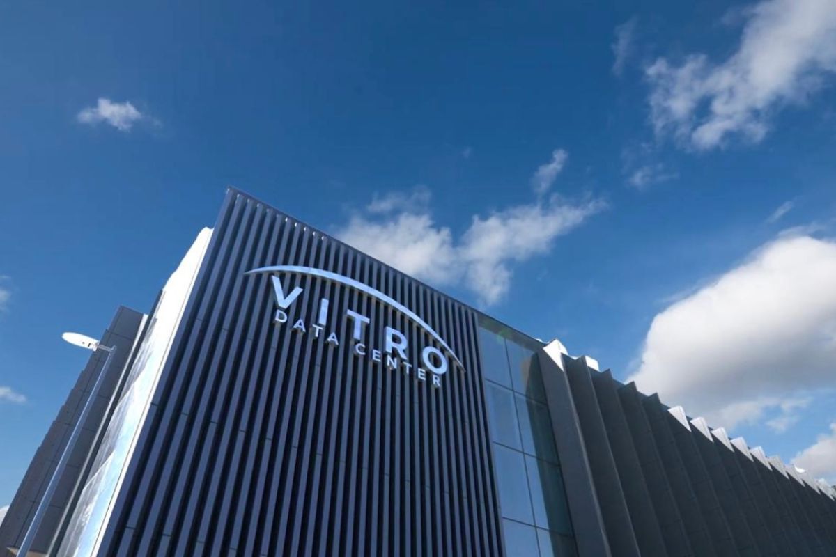 VITRO Santa Rosa exterior photograph showing the signed facade and upper building against a clear sky; capture date unknown.